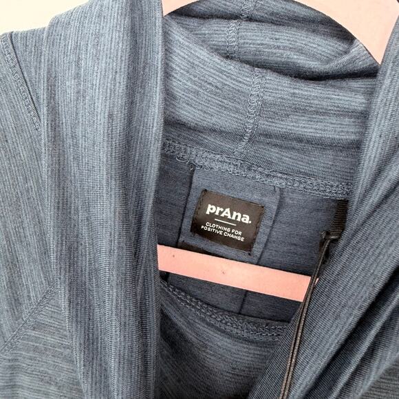 Prana Sol Protect Turtleneck Shirt Womens Sz XL- Dark Sky - Picture 3 of 5